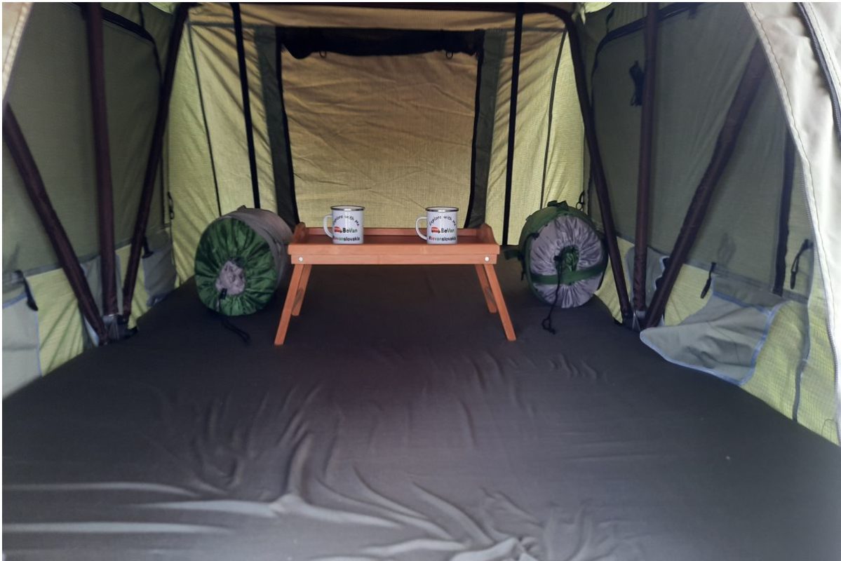 TripLand Roof Tent inside