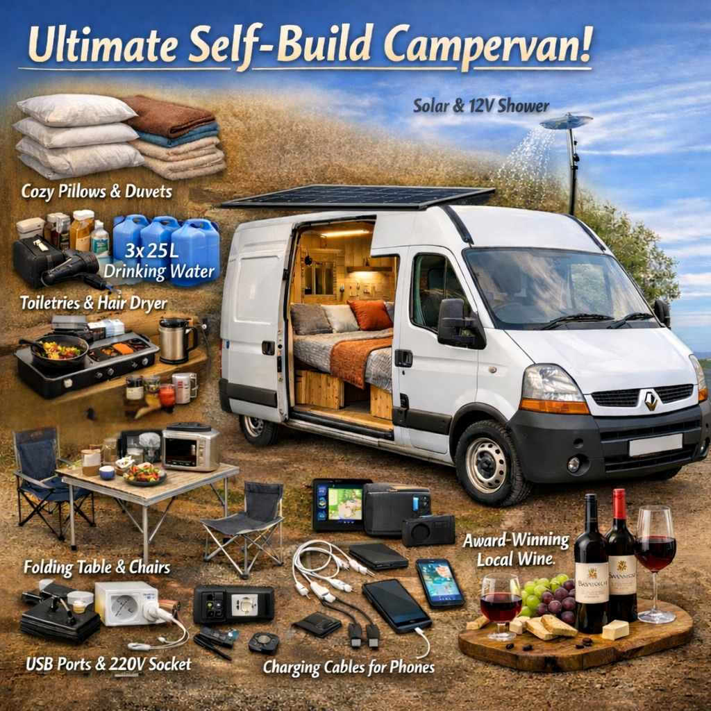 BeVan Slovakia prenájom vlastnoručne postaveného kampervanu funkcie -1